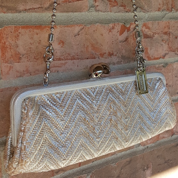 💎Coach Amanda Darcy Chain Clutch Hand Bag💎. - Picture 5 of 7
